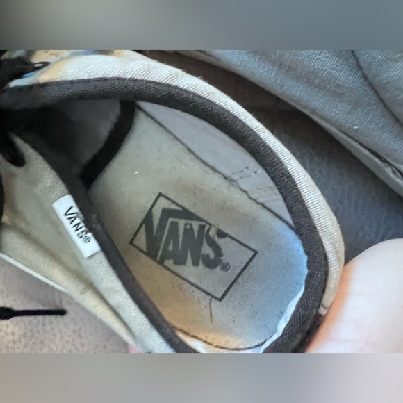 Vans Old Skool Low Canvas Trainers TB4R Grey/Black/White/US7 EUC - Picture 6 of 15